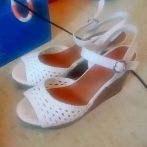 White wedges only wore once